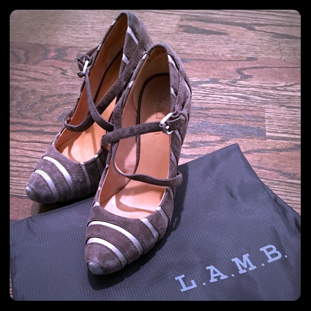 Gorgeous L.A.M.B shoes 7.5 retail $375